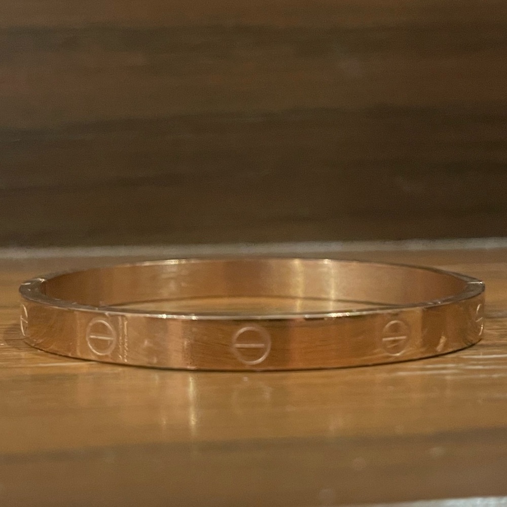 Rose Gold Plate Bracelet